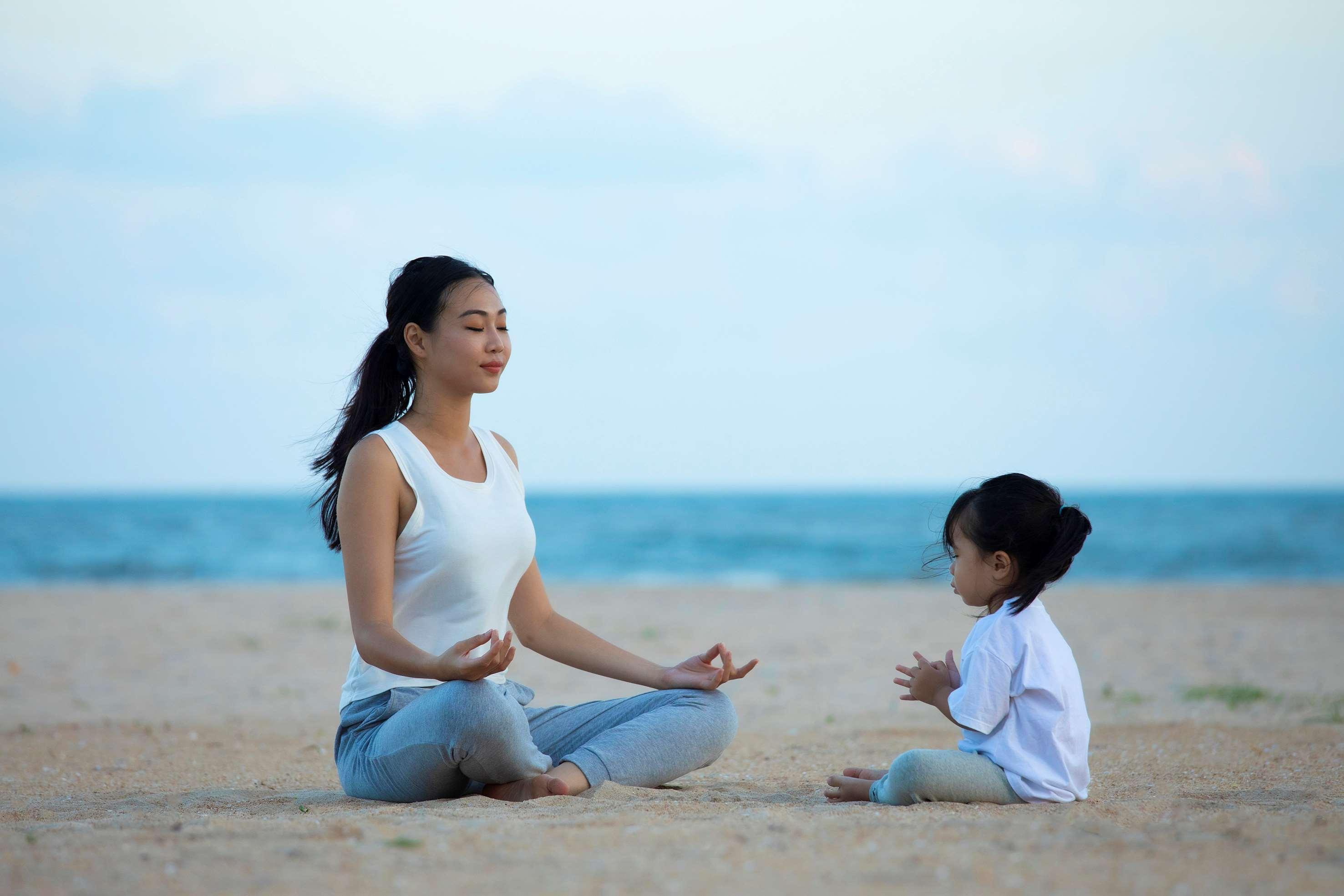 Melia Ho Tram Beach Resort Bagian luar foto Meditation